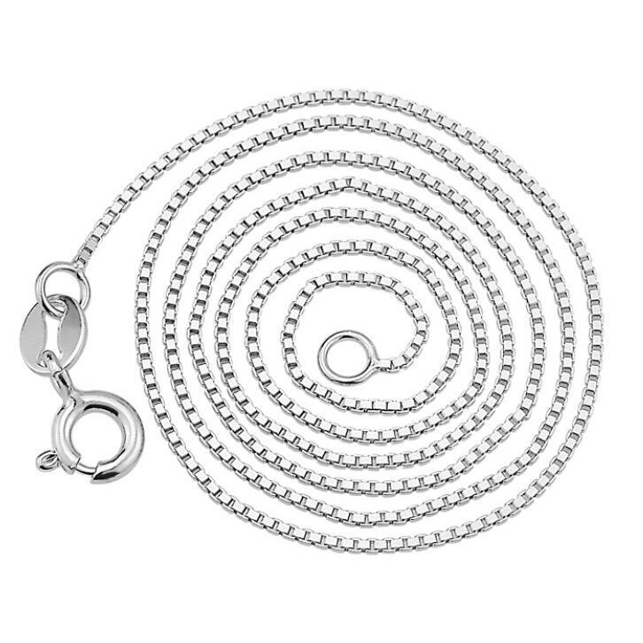 ZHOUYANG Unisex โซ่สร้อยคอที่เรียบง่ายสำหรับผู้หญิงผู้ชายสีเงินงูเชนที่แตกต่างกัน C012 เครื่องประดับของขวัญยาวแฟชั่น