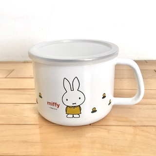 Enamel Food storage miffy x fujihiro อีนาเมลใส่อาหาร