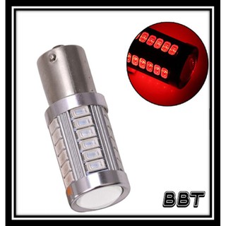 BBT 1 คู่ สีแดง ไฟเลี้ยว LED รถและไฟเบรค ไฟท้ายถอยหลังโคมไฟ 1156 5630-33SMD LED 1156R