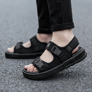 WZZ Men sandals Black casual shoes