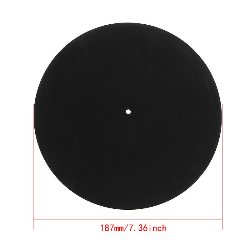 Cre Turntable Mat Audiophile 7 3 มม. Felt Anti-Static Slipmat สําหรับแผ่นเสียงไวนิล LP - รูปที่ 4