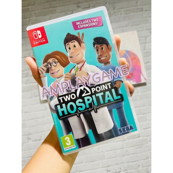 แผ่นเกมส์ Nintendo switch - Two Point Hospital (มือ 2)