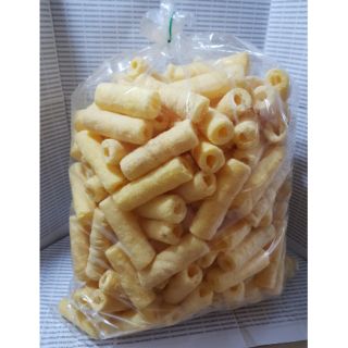 ข้าวโฟดหลอดยาว รสนม หนัก 1 กิโล  หอม กรอบ อร่อย ของใหม่ ส่งไ…