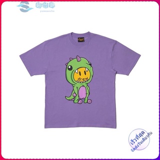 เสื้อยืดแขนสั้นพิมพ์ลายไดโนเดรว์ Ss Drwhile Small Dinosaur 99