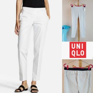 🔥SaleกางเกงUniqlo EZY  pants .💯💯ไซด์..L/XL.เอวยางยืดสวมใส่สบาย.ใส่ทำงาน.ลำลองได้หมดจร้า