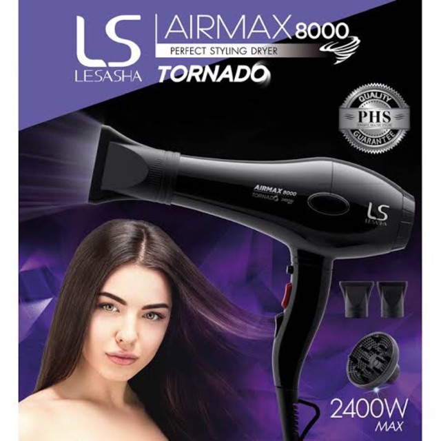 Lesasha Airmax 8000 Tornado 2400w Model LS1115
