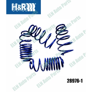 H&amp;R สปริงโหลด (lowering spring) เซฟโรเล็ก CHEVROLET Cruze เบนซิน 1.6 E-Tech ,1.8 Eco tech.DOHE 16v ปี 2009 โหลดลง 40 mm.