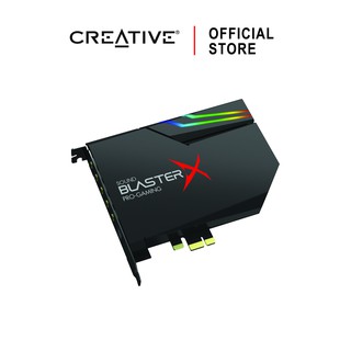 CREATIVE Sound Blaster AE-5 Plus Internal Sound Card รองรับ 5.1 พร้อมไฟ RGB ปรับแต่งได้ ซาวด์การ์ด PCI-e