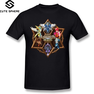 [S-5XL] เสื้อยืด พิมพ์ลาย Summoners War monster runes สุดเจ๋ง