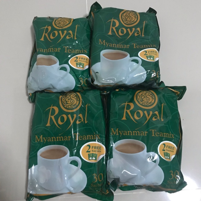ชาพม่า Royal Myanmar Teamix เป็นชา 3 in 1