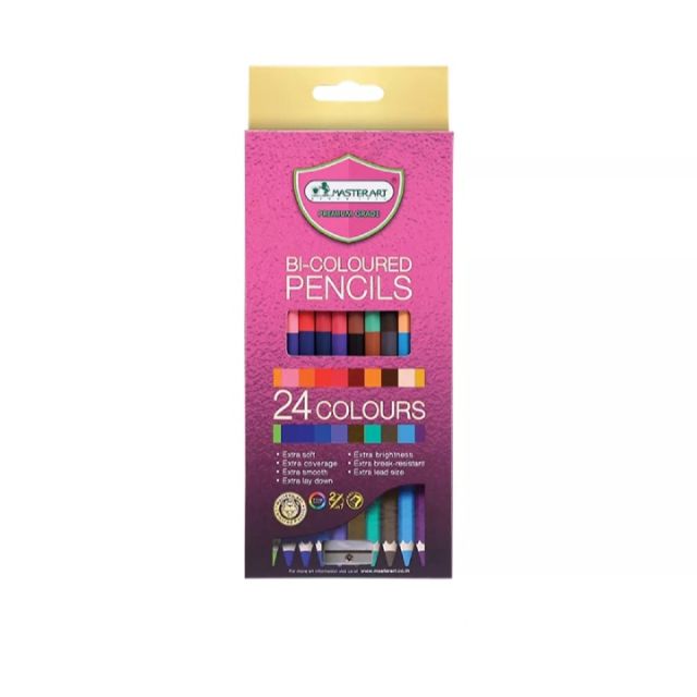 สีไม้ Master Art (มาสเตอร์อาร์ต) รุ่น Master Series 2 หัว 60สี