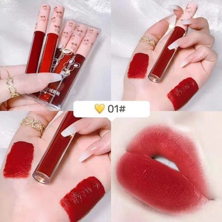 Lip Star เซตลิปสติกเนื้อแมทให้ความชุ่มชื้นติดทนนาน 3 ชิ้น