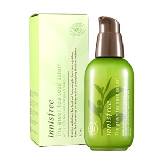 น้ำมันเมล็ดชาเขียวที่จะช่วยเติมน้ำให้ผิวชุ่มชื้น Innisfree The Green Tea Seed