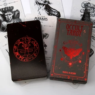 【Ready Stock】78 Card Deck Occult Tarot