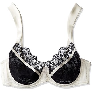 ชุดชั้นใน akikoogawa Akiko Ogawa ชุดชั้นใน Non-IC Padded Lace 3/4 Cup Bra