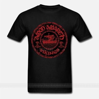 GILDAN 【เสื้อเก๋ไก๋】เสื้อยืด ผ้าฝ้าย 100% พิมพ์ลาย AMON AMARTH สไตล์วินเทจ แฟชั่นฤดูร้อน สําหรับผู้ชายS-5XL