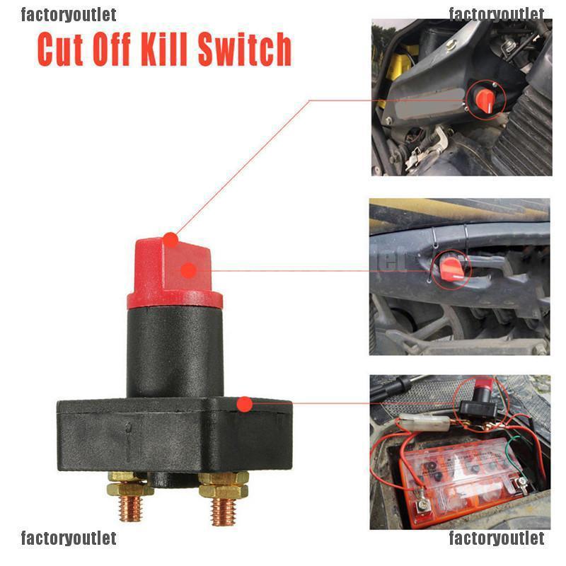 Foth ตัวแยกแบตเตอรี่รถยนต์ เรือ 12V 100A