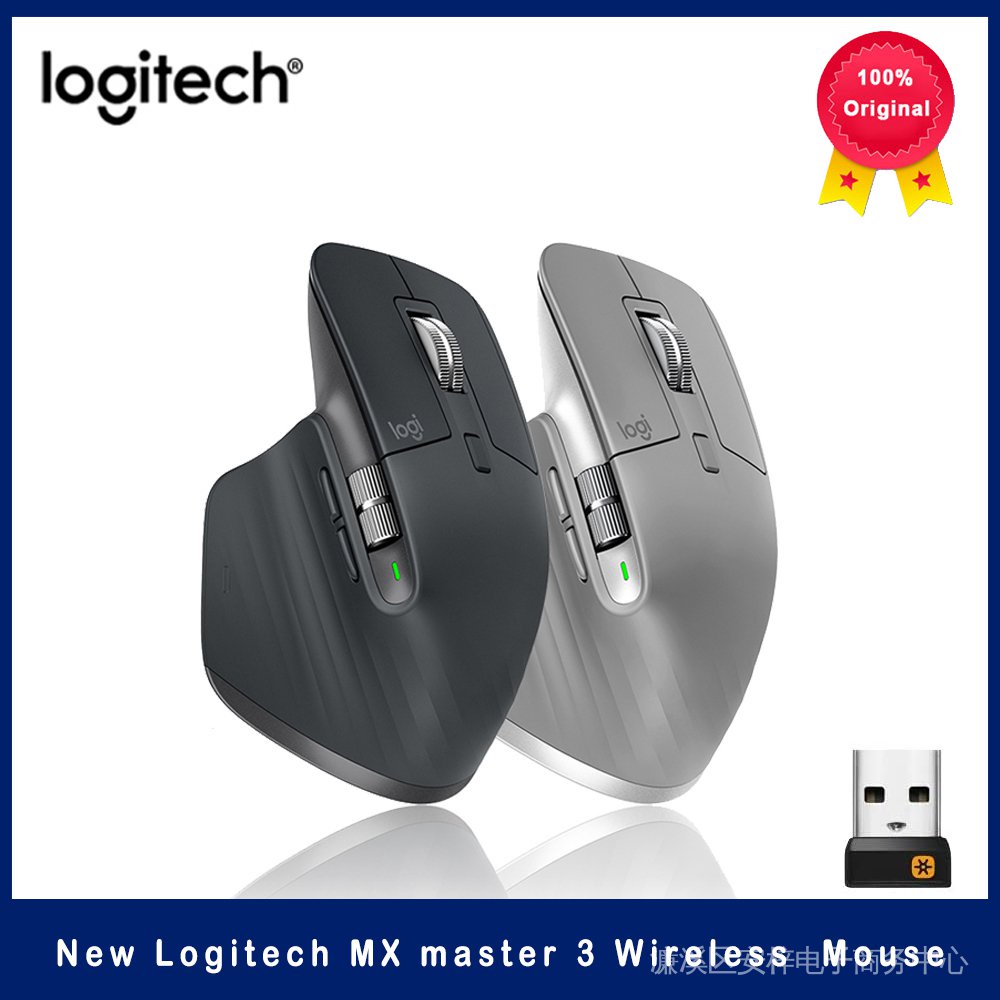 Logitech Mx Master 3 Wireless Bluetooth Mouse Ultra Fast Scrolling