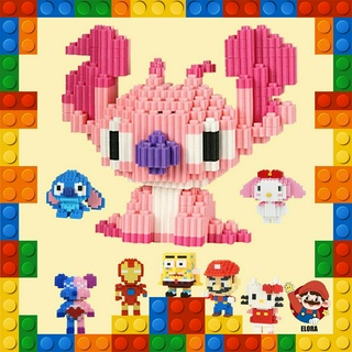 Building block puzzle การประกอบอนุภาคขนาดเล็ก DIY ปริศนาสามมิติ