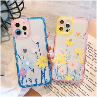 เคสโทรศัพท์มือถือแบบนิ่ม ใส ลายดอกไม้ สําหรับ Realme C35 C2 C3 C1 5 5i 5s 6i 8i 8 Pro C11 2021 C15 C21 C20 C21Y C25Y Narzo 30A C25 C12 C25S C31 9i