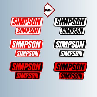 สติ๊กเกอร์แกะลาย SIMPSON