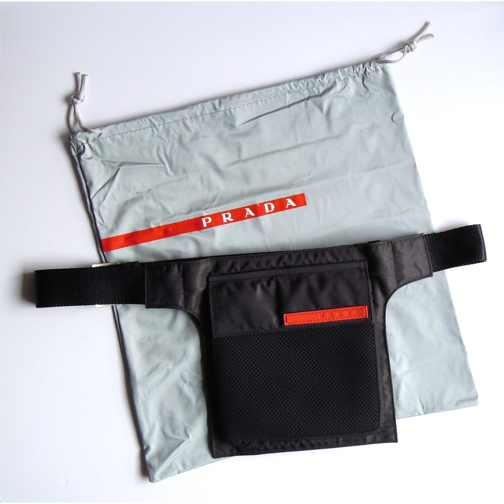 กระเป๋า PRADA belt bag nylon