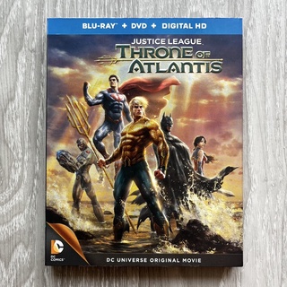 📀แผ่น Blu-ray การ์ตูน Justice League: Throne of Atlantis จัสติซ ลีก ศึกชิงบัลลังก์เจ้าสมุทร(แผ่นแท้ มือหนึ่ง จาก US)