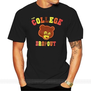 [S-5XL] เสื้อยืด ผ้าฝ้าย พิมพ์ลาย Kanye West The College Dropout แฟชั่นฤดูร้อน สําหรับผู้ชาย