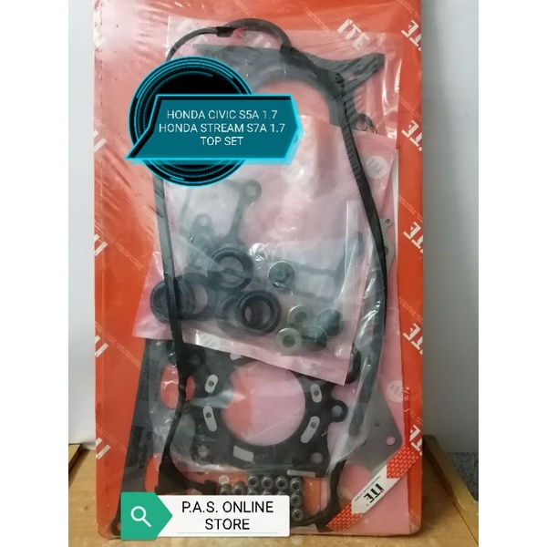 HONDA CIVIC S5A 1.7 / STREAM S7A 1.7 TOP SET GASKET KIT ITE