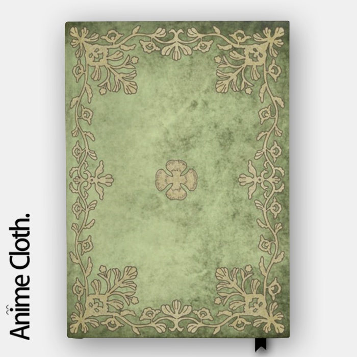 Yuno Grimoire Black Clover Book ที่กําหนดเองอะนิเมะโน๊ตบุ๊ค Journal Planner