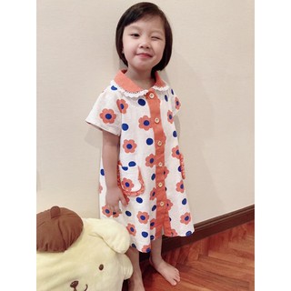 Daisy flower dress สำหรับคุณลูก ชุดคู่แม่ลูกและครอบครัว