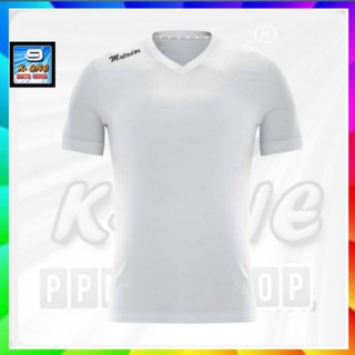 MD101เสื้อออกกำลังกายมาทาดอคอวีสีขาว เสื้อวิ่ง เสื้อลำลองผ้านิ่มใส่สบายราคาส่ง