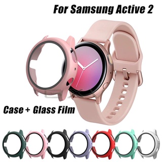 กระจกนิรภัยกันรอยหน้าจอสําหรับ Samsung Galaxy Watch Active 2 40มม./44มม.