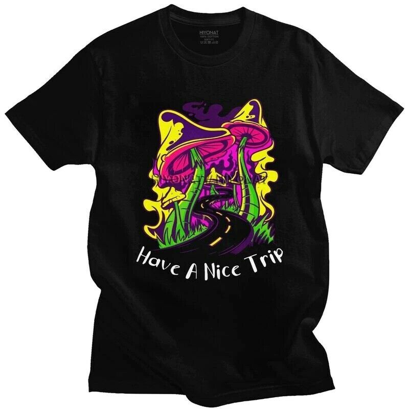 Have A Nice Trip Psychedelic Mushroom Trip Mens Tshirt