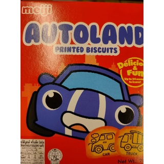 Meiji Autoland Printed Biscuits 70g