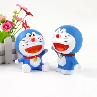 โมเดลตุ๊กตาฟิกเกอร์ Kawaii Doraemon ขนาด 8 ซม. 2 สไตล์ เหมาะกับของขวัญวันเกิด ของเล่นสําหรับเด็ก