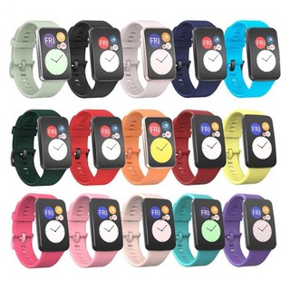 สาย  watch fit สาย silicone strap For  fit watch สายนาฬิก watch fit อุปกรณ์เสริมสมาร์ทวอทช์  fit strap qB0I