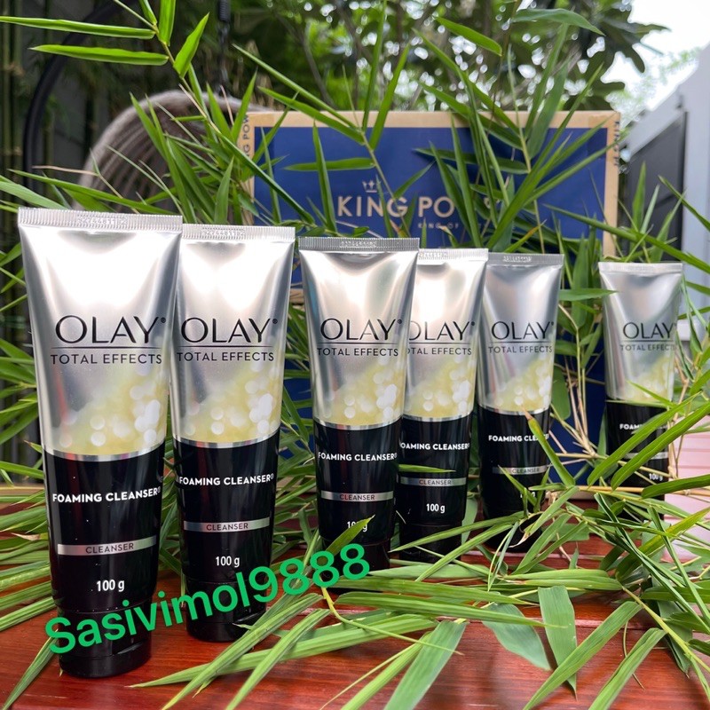 Olay Total Effects Foaming Cleanser（100g) โฟมล้างหน้า โฟมล้างเครื่องสำอาง100กรัม(Exp:11/2022)