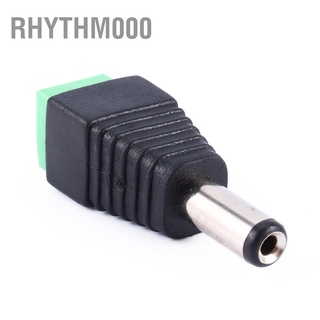 Rhythm000 2.1X5.5 มม. Dc Power Male ปลั๊กแจ็คอะแดปเตอร์เชื่อมต่อสําหรับกล้องวงจรปิดไฟ Led