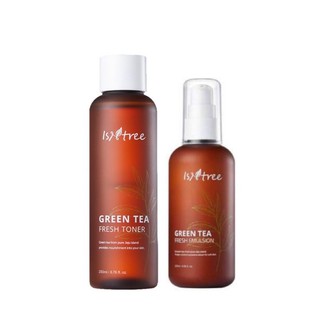 ✨พร้อมส่ง✨| Isntree Green Tea Fresh Toner/Emulsion - โทนเนอร์ อิลมัลชั่นบำรุงผิวสูตรชาเขียว