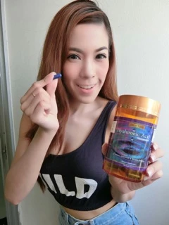 🔥🔥Skin safe Hyaluronic acid Plus resveratrol 150 Capsule ผิวนุ่ม ชุ่มชื้น อิ่มน้ำ Exp. 03/2028