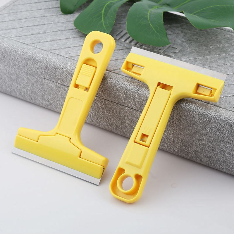 มีดขูดทำความสะอาดกระจก Plastic Scraper มีดขูดสี ลอกฟิล์ม คัตเตอร์ขูดสี
