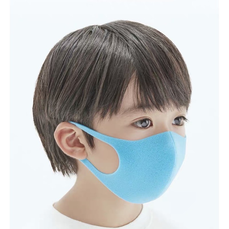 หน้ากาก face mask สำหรับเด็ก ปิดจมูกป้องกันฝุ่นมลภาวะและเชื้อโรค ป้องกันแดด(1ซองมี1ชิ้น)