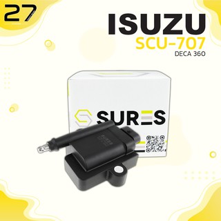 คอล์ยจุดระเบิด ISUZU DECA 360 - เครื่อง 6UZ1 / รหัส SCU-707 - MADE IN JAPAN