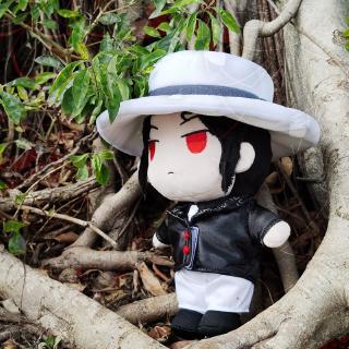 หมอนตุ๊กตาอะนิเมะ Demon Slayer Kimetsu no Yaiba Kibutsuji Muzan 20cm Cosplay Change Clothes Toys Plush 6181 Stuffed Doll Soft Pillow Cushion Gifts