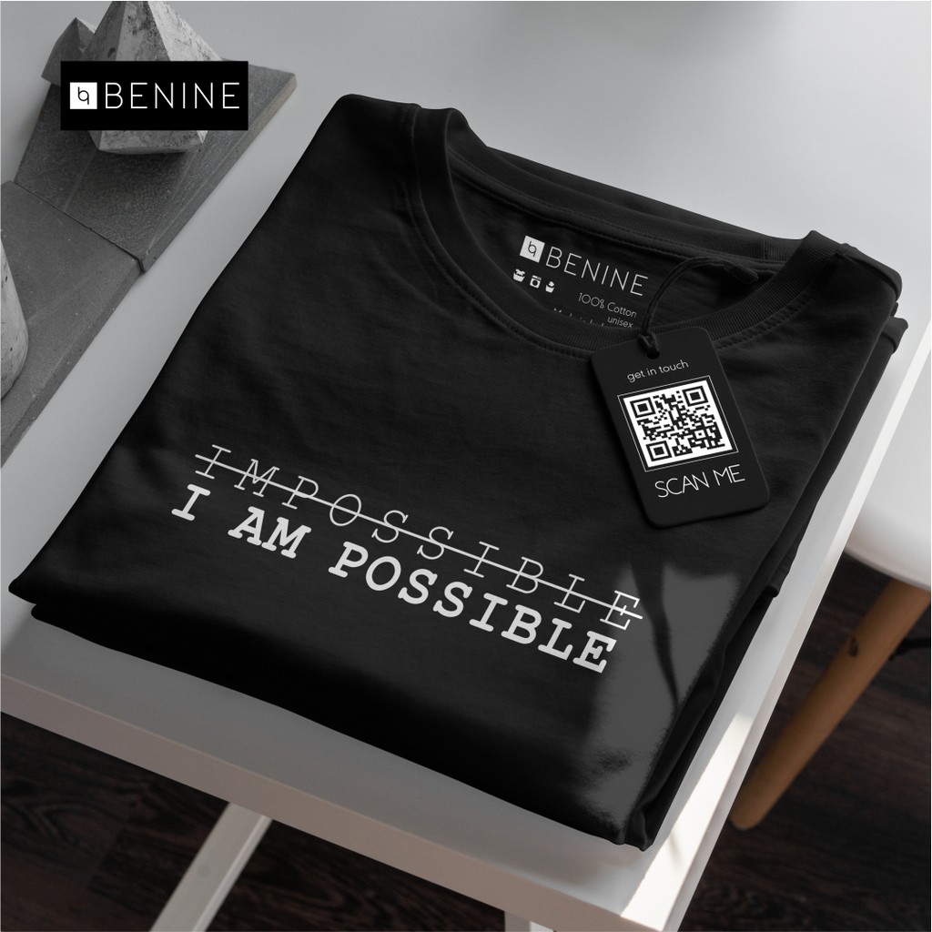 เสื้อยืด Benine Premium - ฉันเป็นไปได้ (Slimfit)