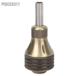 Pisces317 Tattoo Machine Grip Self Locking Copper Alloy Prevent Slip Coil Handle Supply 1.18in