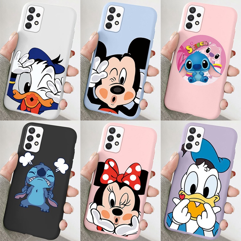 For Samsung Galaxy A22 5g M22 M32 4g A 22 M 32 Phone Case Cute Minnie