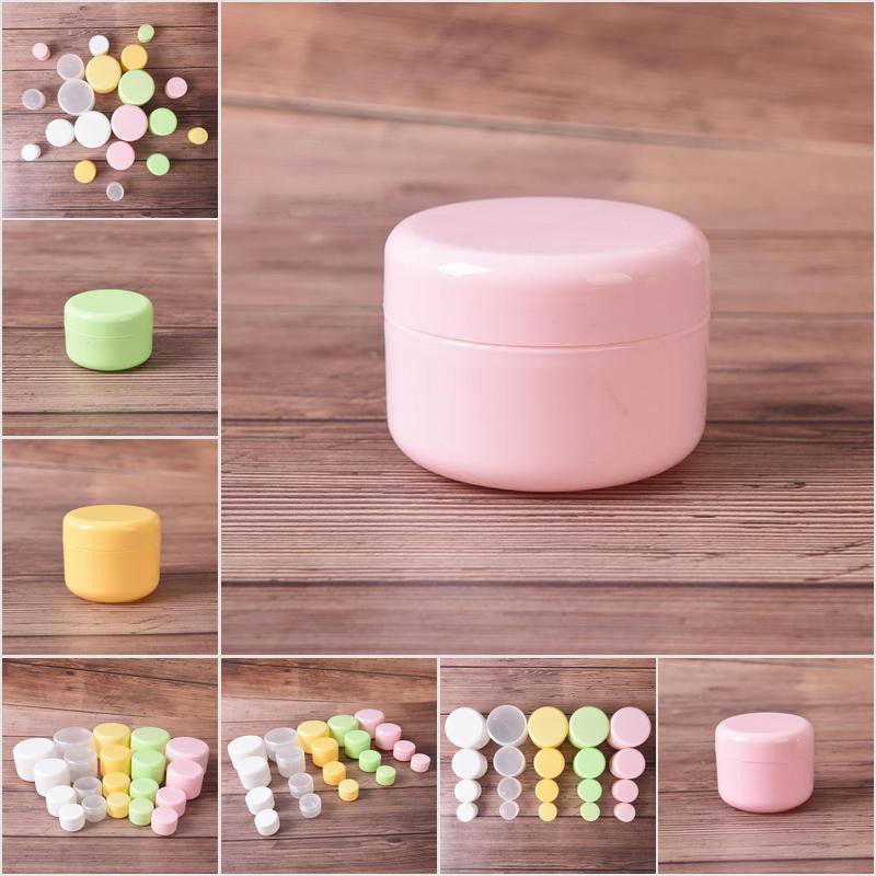 LHGC 1pc refillable bottles empty makeup jar pot travel face cream
