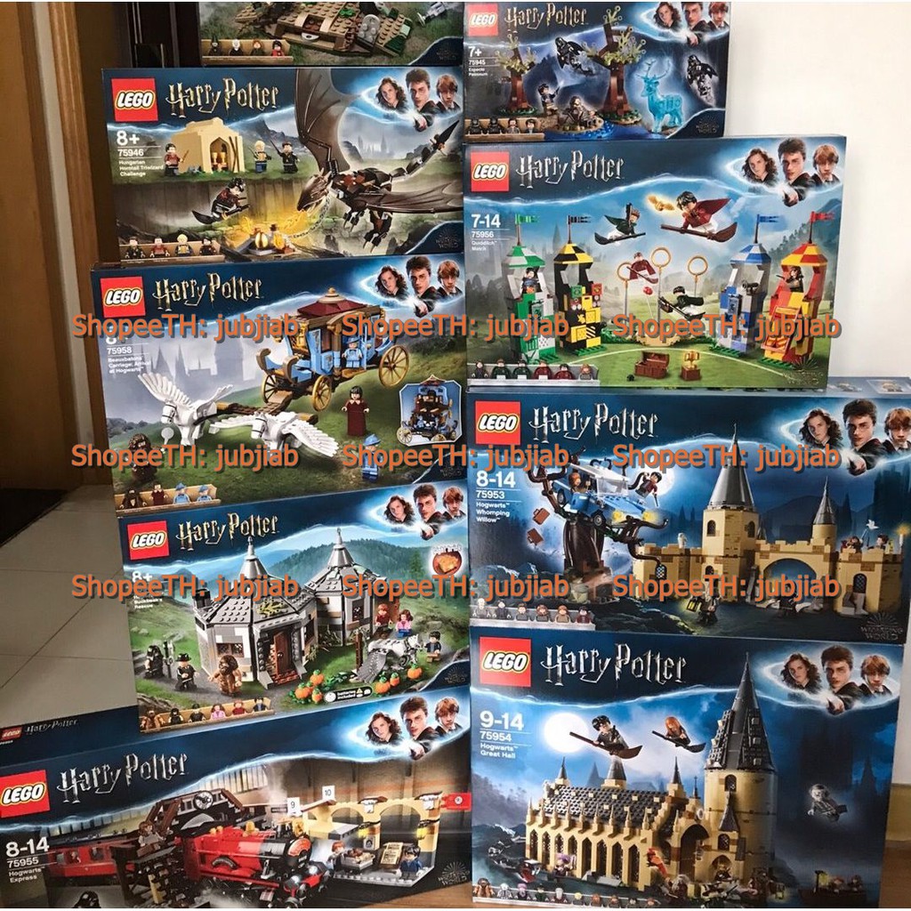 [Pre] Lego Harry Potter Hogwarts Castle 71043 75948 75954 75955 75969 75978 75980 76389 ของเล่น